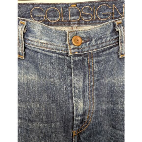 Goldsign Women Jeans, "Jenny" Stretch Denim Ankle Crop Jeans, Sz 31 - Picture 2 of 9